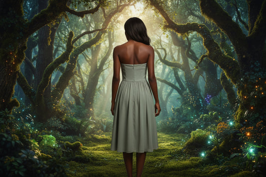 Mint Knee Length Dress