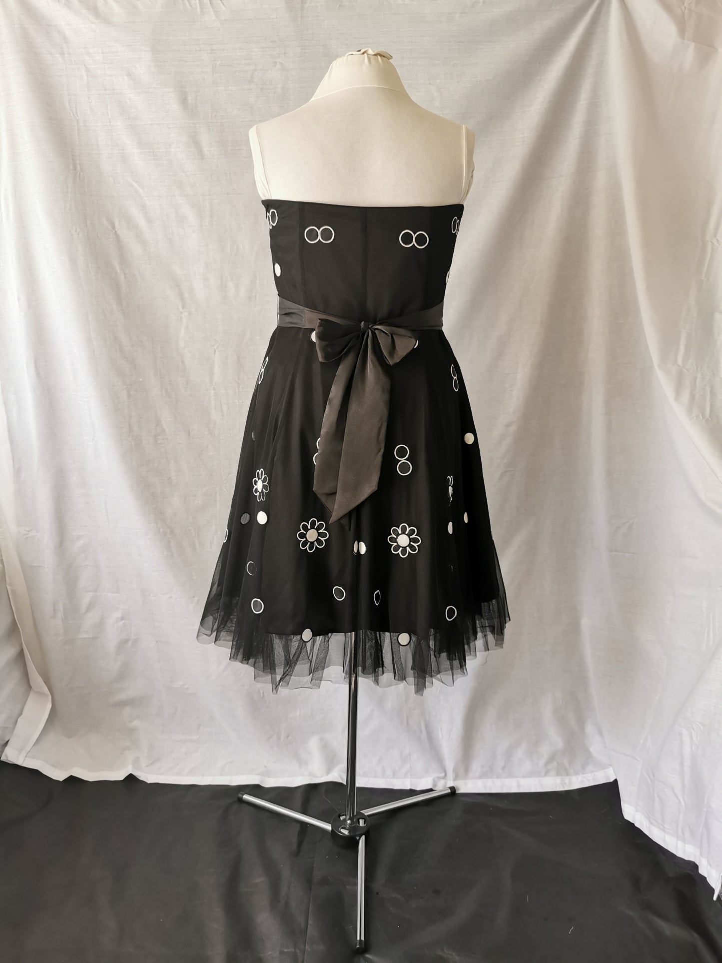 Black and White Dress