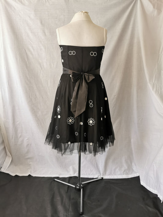 Black and White Dress