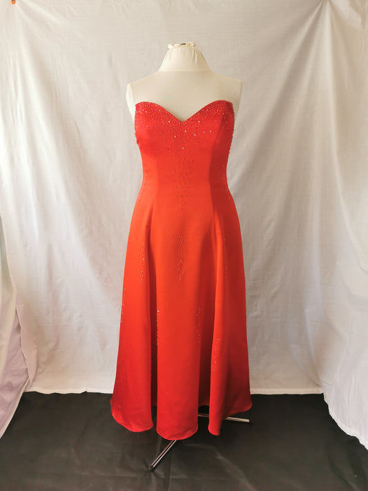 Red Ball Gown