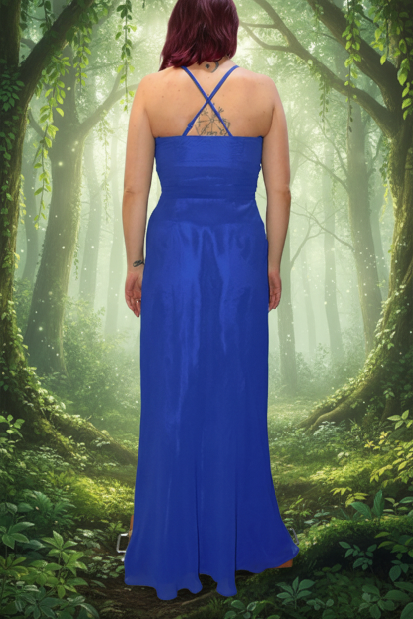 Royal Blue Dress